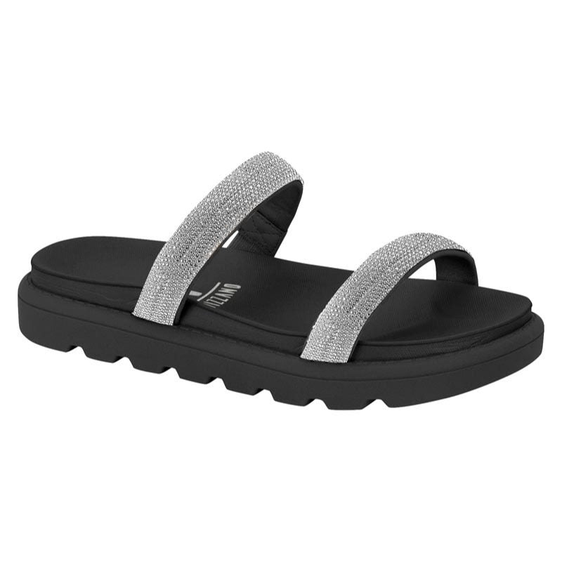Sandália Rasteira Flat Papete Confortável Vizzano
